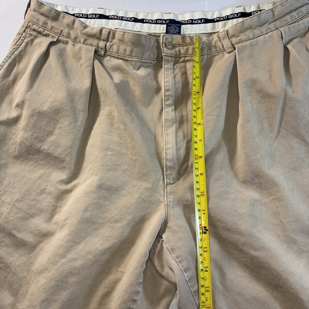 Polo Ralph Lauren Golf Khaki VTG Chino Pants Men's 40x32 Beige - Picture 5 of 16